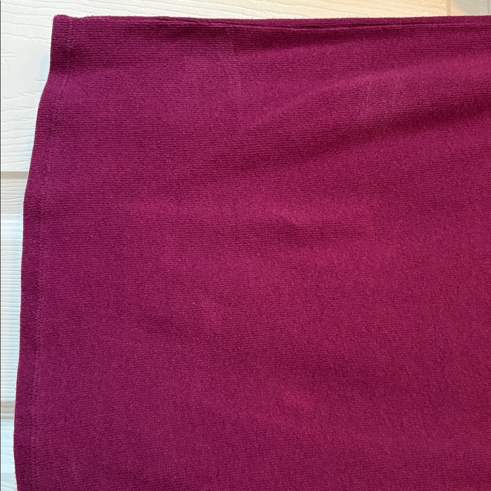 Guess Long Sleeve Cutout Top in Plum - Picture 9 of 9